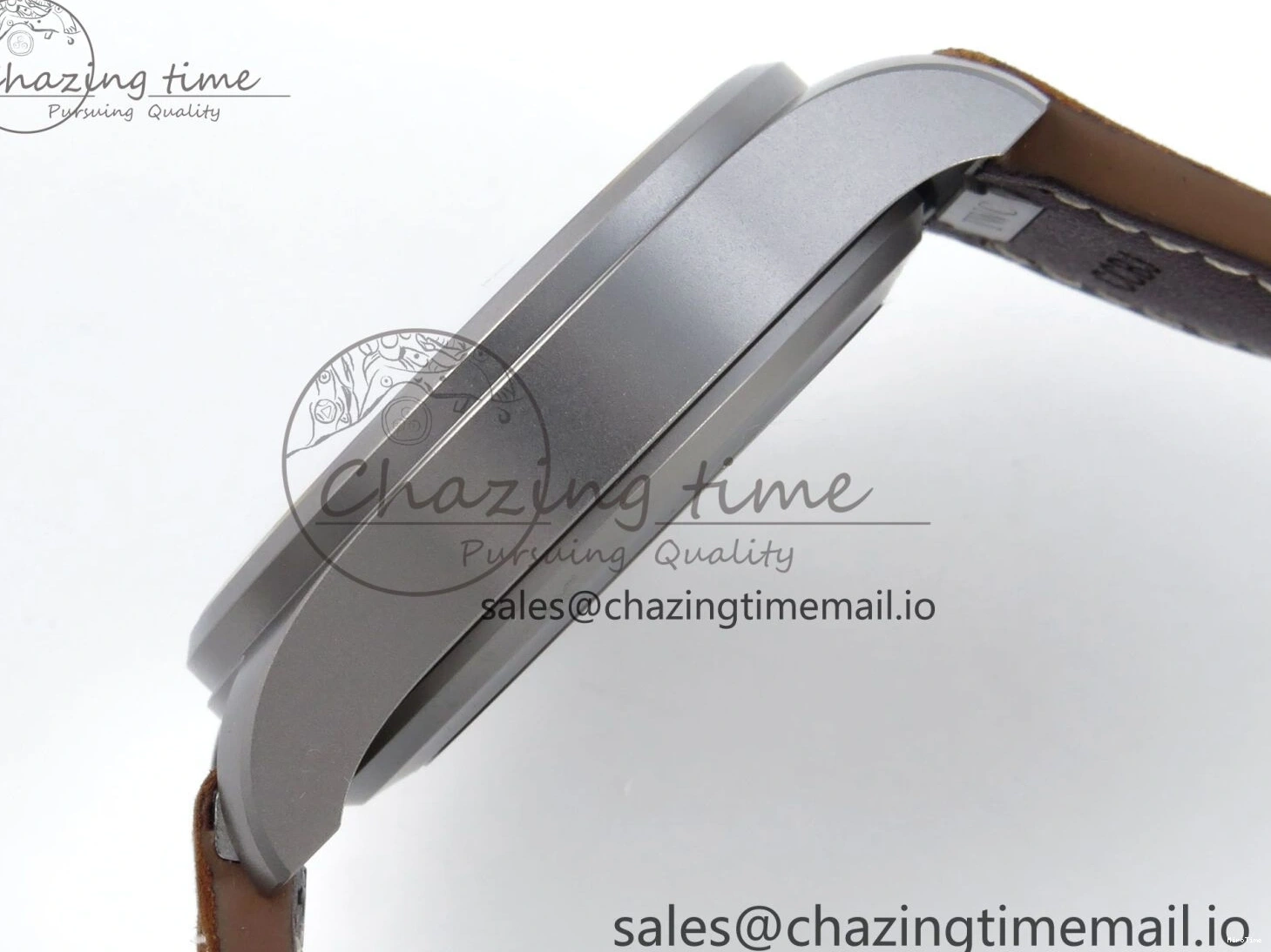 MIROTIME 0504 Big Pilot IW329701 M+F 1:1 Best Edition Black Dial on Brown Leather Strap MY RelaxedFit 7005